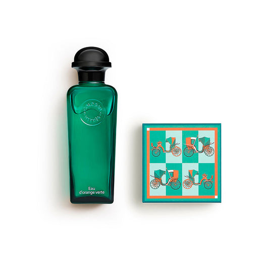 Hermès Caixa de água verde laranja 2 pcs