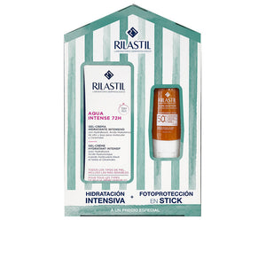 Rilastil Aqua intense 72h + protector solar spf50 estuche 2 pz