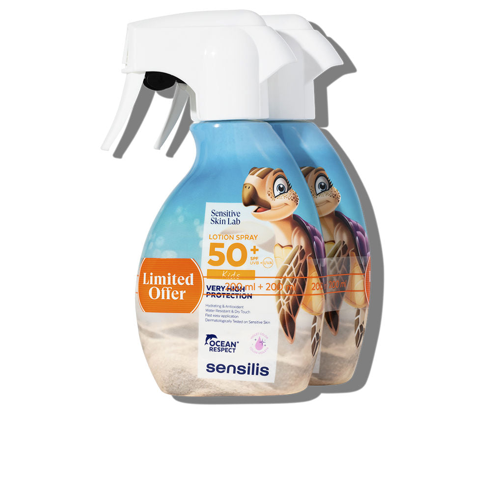Sensilis Loção Spray Pediatrics SPF50+ Pacote 2 X 200ml
