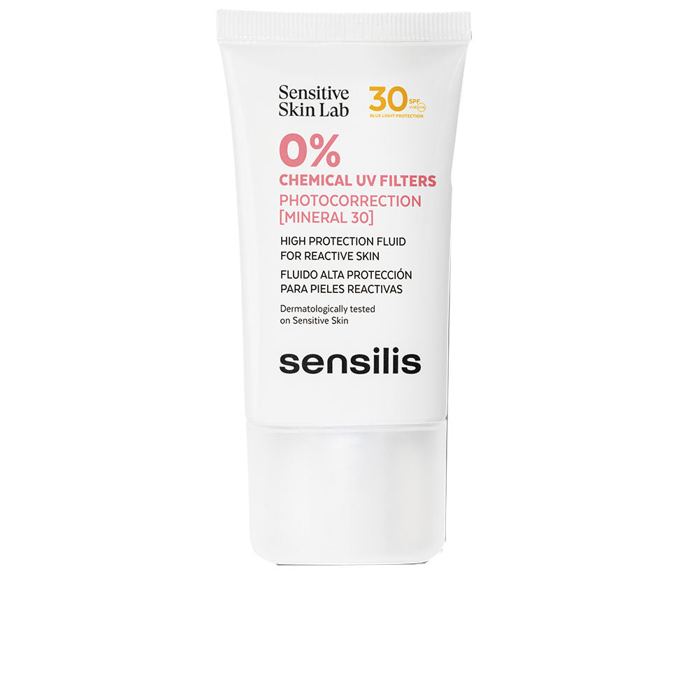 Sensilis Photocorrection Mineral 30 Fluido Alta Protección para Pieles Reactivas SPF30 40ml