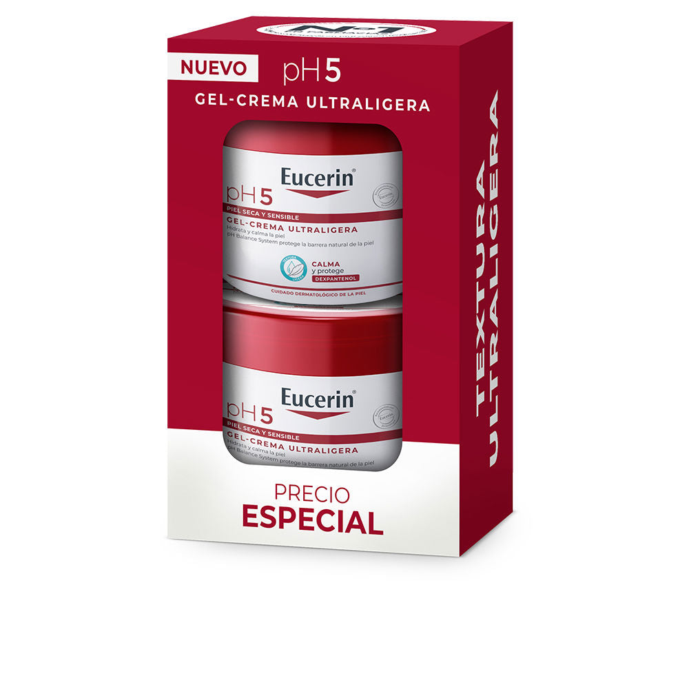 Eucerin Ph5 embalagem gel-creme ultraleve 2 x 350 ml
