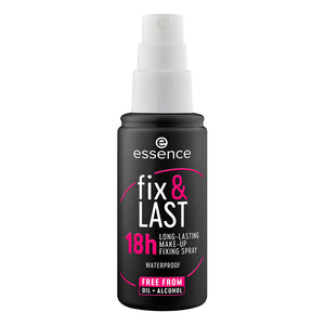 Essence Fixador em spray de maquilhagem corrigir e último 18h duradouro 50 ml