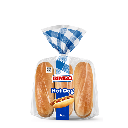 Bimbo Pão de Hot Dog 6 un 330 gr