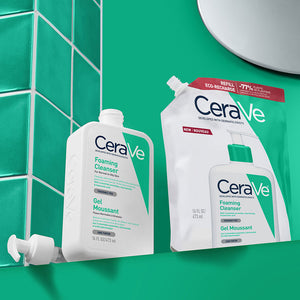 Cerave Gel de Limpeza Espuma Pele Normal a Oleosa Recarga 473ml