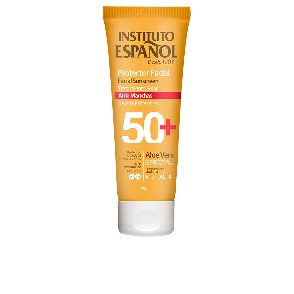 Instituto Español Protetor solar facial tratamento antimanchas fps 50+ 75 ml