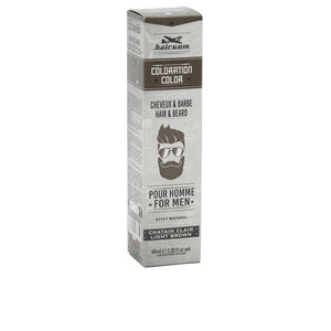 Hairgum Coloração barba e cabelo colorido #5.1-castanho claro 60 gr
