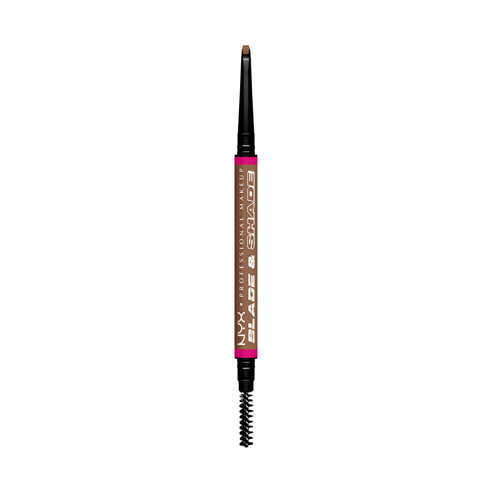Nyx Professional Make Up Lápis de sobrancelha blade & shade nano #04-taupe 1 unidade