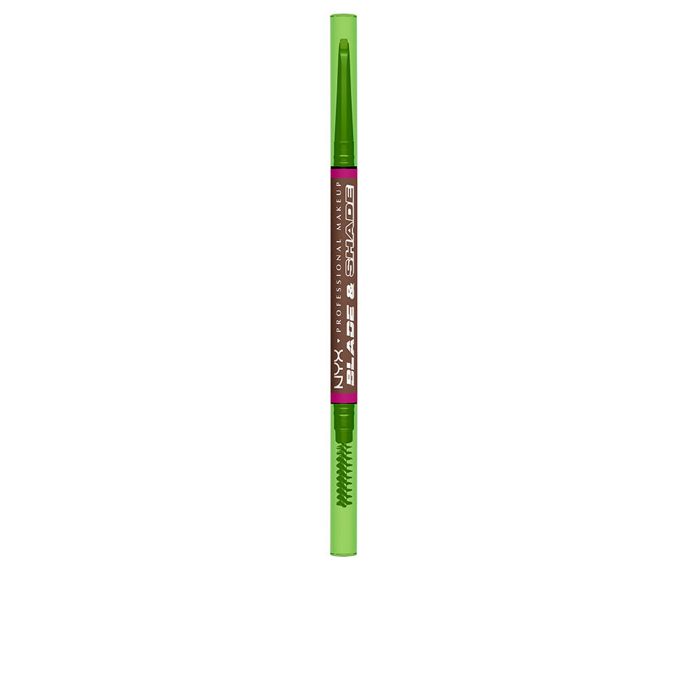 Nyx Professional Make Up Lápis de sobrancelha blade & shade nano #08-chocolate 1 unidade