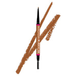Nyx Professional Make Up Lápis de sobrancelha blade & shade nano #01-ash loiro 1 unidade