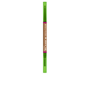 Nyx Professional Make Up Lápis de sobrancelha blade & shade nano #01-ash loiro 1 unidade