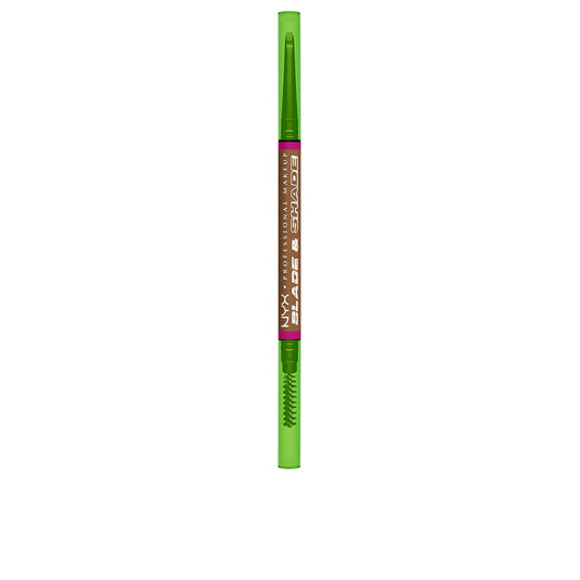 Nyx Professional Make Up Lápis de sobrancelha blade & shade nano #02-blonde 1 unidade