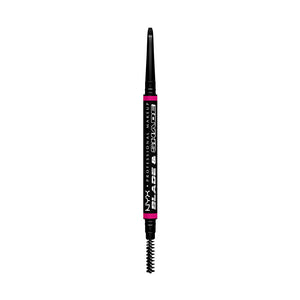 Nyx Professional Make Up Lápis de sobrancelha blade & shade nano #12-preto 1 unidade