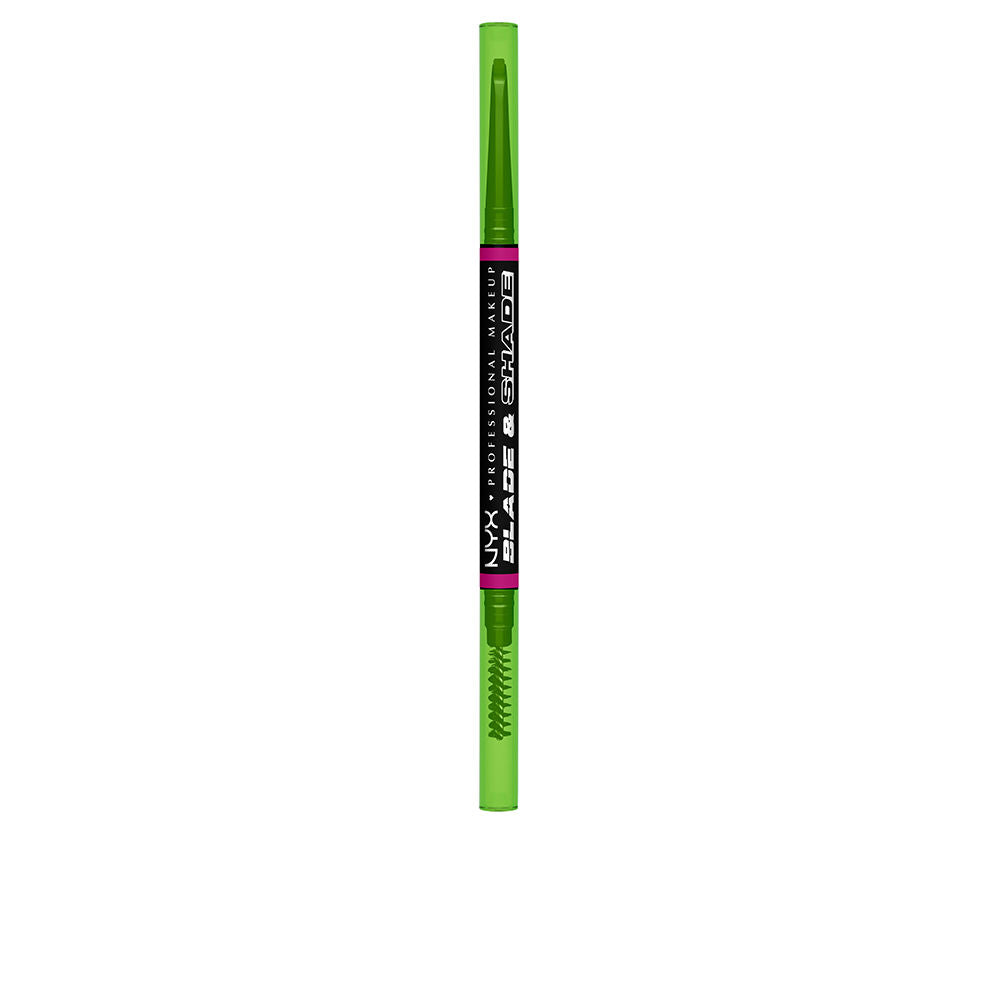 Nyx Professional Make Up Lápis de sobrancelha blade & shade nano #12-preto 1 unidade