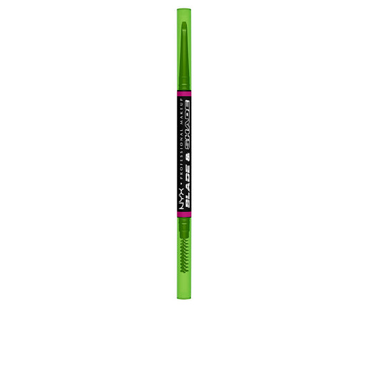 Nyx Professional Make Up Lápis de sobrancelha blade & shade nano #12-preto 1 unidade