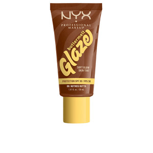 Nyx Professional Make Up Esmalte de manteiga protetor solar colorido + fps 30 #08-manteiga de noz-moscada 30 ml