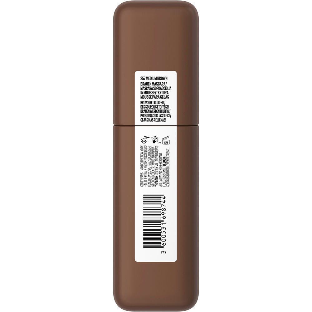 Maybelline Máscara de cílios superfluff para sobrancelhas #257-castanho médio 5 ml