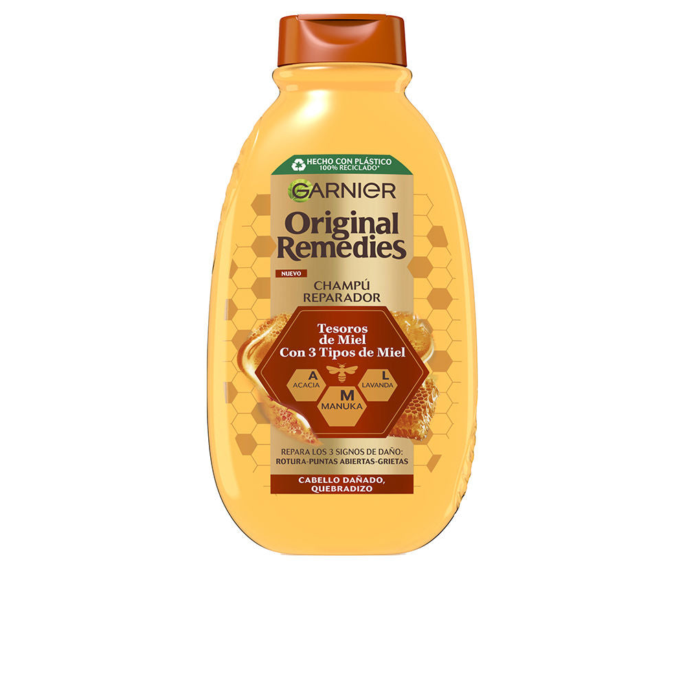 Garnier Shampoo tesouros de mel remédios originais 400 ml