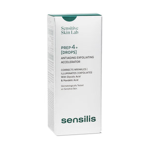 Sensilis Prep4+ drops acelerador esfoliante antienvelhecimento 30 ml