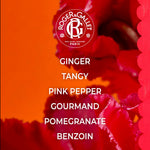Roger & Gallet Perfume gingembre rouge sólido bem-estar 5 gr