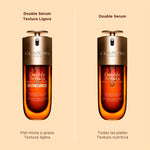 Clarins Sérum duplo concentrado antienvelhecimento de textura leve 50 ml