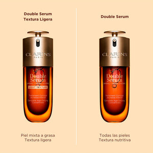 Clarins Sérum duplo concentrado antienvelhecimento de textura leve 50 ml