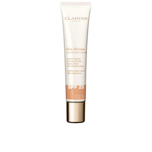 Clarins Skin illusion tinted moisturizer tratamento antienvelhecimento com cor e brilho fps 25 #02.5 40 ml