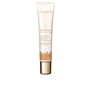 Clarins Skin illusion tinted moisturizer tratamento antienvelhecimento com cor e brilho fps 25 #05 40 ml