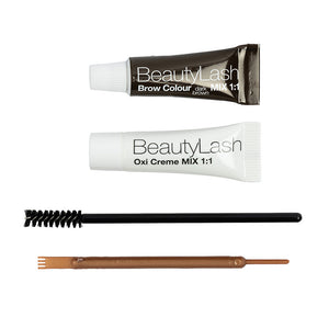 Refectocil Conjunto de coloração para sobrancelhas beautylash pro brow color #castanho escuro 1 unidade