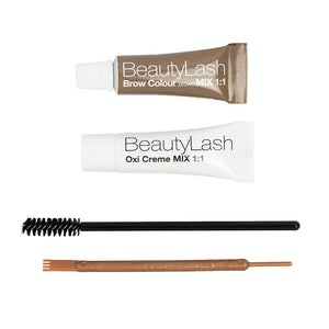 Refectocil Conjunto de coloração para sobrancelhas beautylash pro brow color #castanho claro 1 unidade