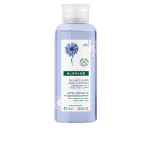 Klorane Água micelar de limpeza orgânica de centáurea 400 ml