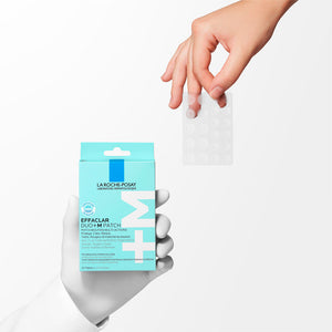 La Roche Posay Effaclar duo+m adesivos invisíveis antimanchas e anti-marcas 22 unidades
