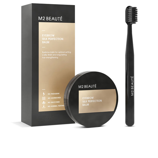 M2 Beauté Bálsamo fixador e cuidado para sobrancelhas sobrancelha perfeição de seda 5 ml