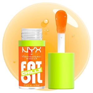 Nyx Professional Make Up Brilho labial fat oil chillz #citrus chiller 4,8 ml