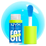 Nyx Professional Make Up Brilho labial óleo gordo chillz #polar hortelã-pimenta 4,8 ml
