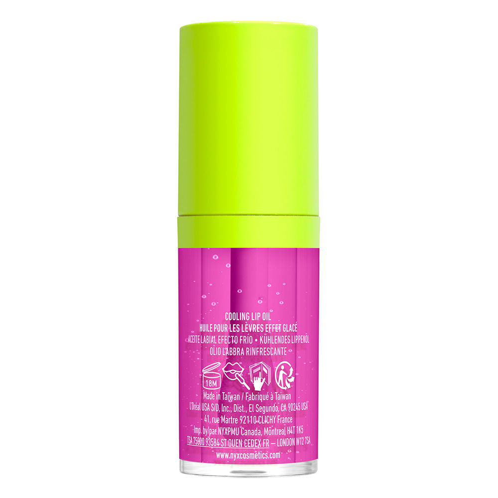 Nyx Professional Make Up Brilho labial fat oil chillz #strawberry slush 4,8 ml
