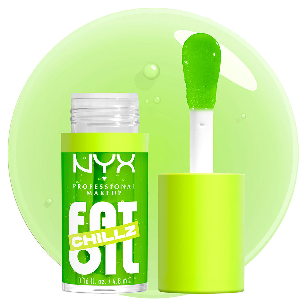 Nyx Professional Make Up Brilho labial óleo gordo chillz #kiwi freezie 4,8 ml