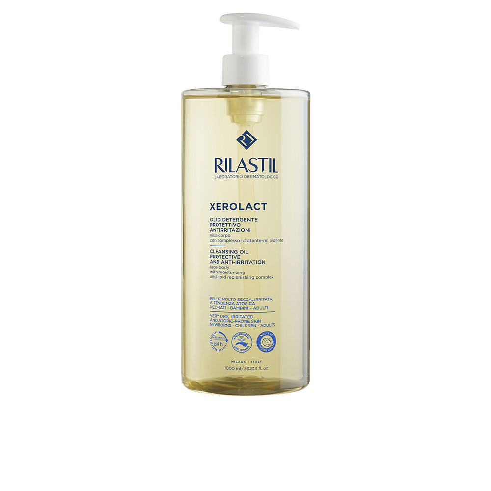 Rilastil Xerolact Óleo de Limpeza Protetor e Anti-Irritação 1L