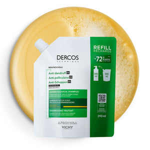 Vichy Dercos Champô Anticaspa DS para Cabelo Seco Eco-Recarga 390ml