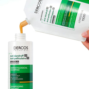 Vichy Dercos Champô Anticaspa DS para Cabelo Seco Eco-Recarga 390ml