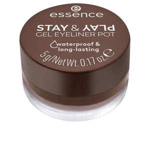 Essence Delineador em gel fique e jogue nº 02 - marrom 5g