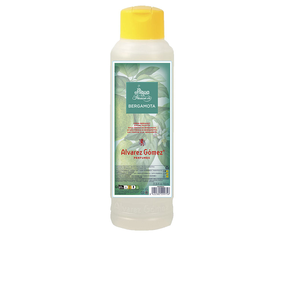 Alvarez Gomez Água de bergamota fresca 750 ml