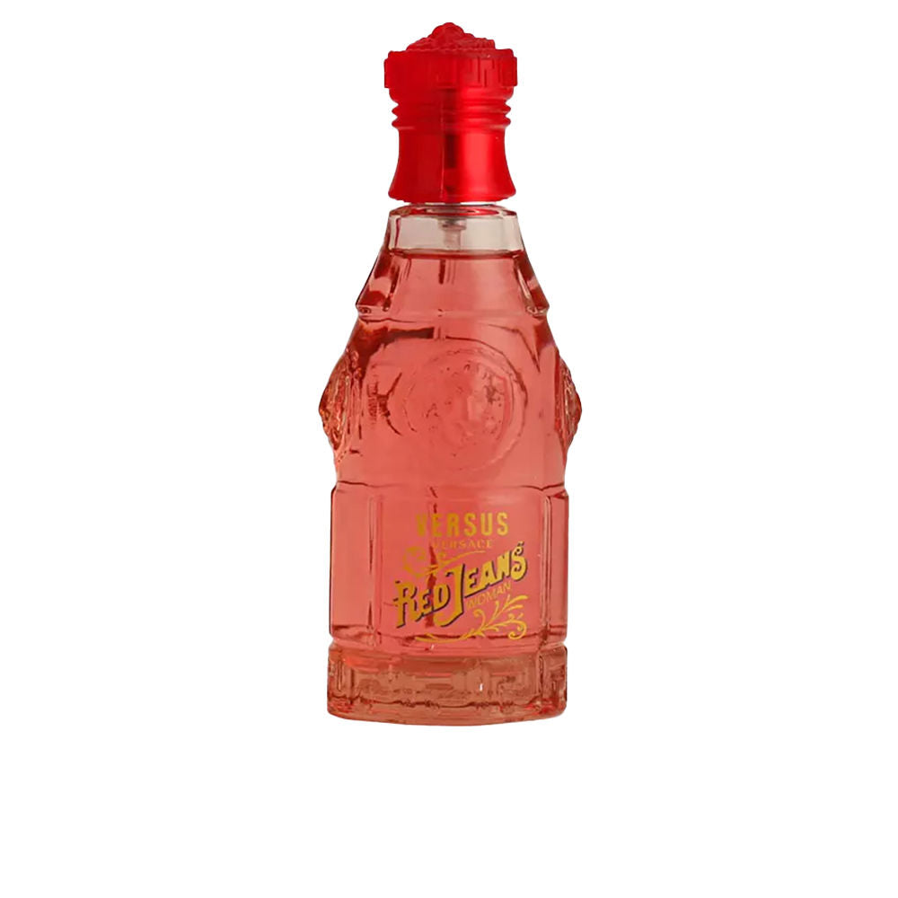Versace Jeans vermelho eau de vaporizador de banheiro 75 ml