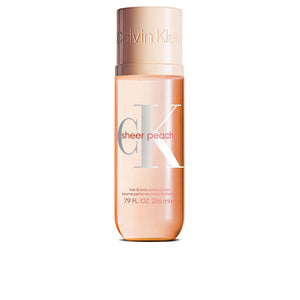 Calvin Klein Ck névoa corporal pêssego transparente 236 ml