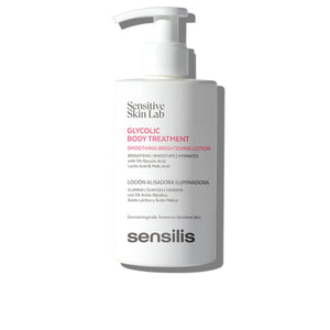 Sensilis Tratamento corporal glicólico loção corporal iluminadora e suavizante 200 ml