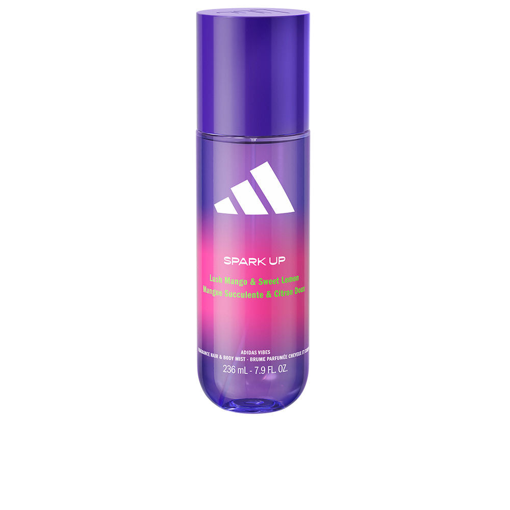 Adidas Spray vibes spark up para cabelo e corpo 236 ml