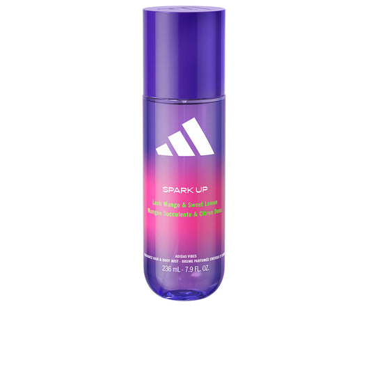 Adidas Spray vibes spark up para cabelo e corpo 236 ml