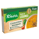 Caldo de Legumes em Cubos sem Glúten Knorr 80 g 8 un