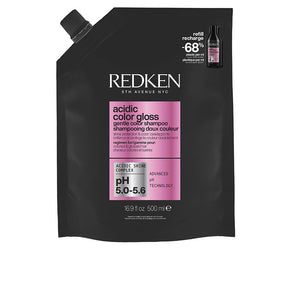 Redken Xampu sem sulfato acidic color gloss aumenta o brilho da sua cor reabastecer 500 ml