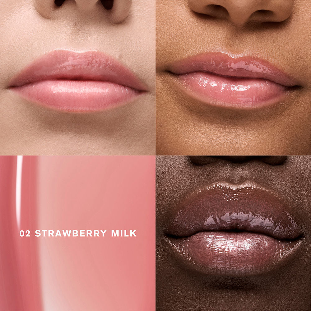 Estée Lauder Bico brilhante óleo de labios #02-strawberry leite 6 ml