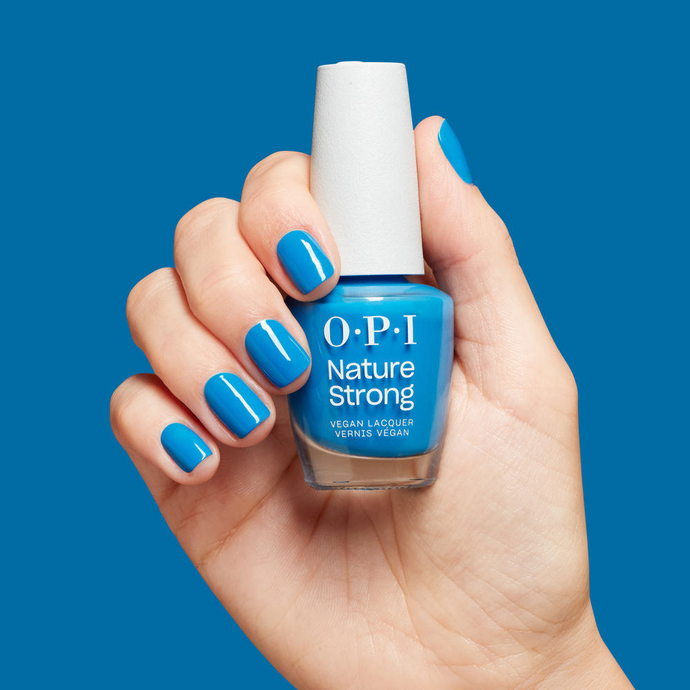 OPI Nature strong esmalte natural de longa duração #fresh as a blue daisy 15 ml